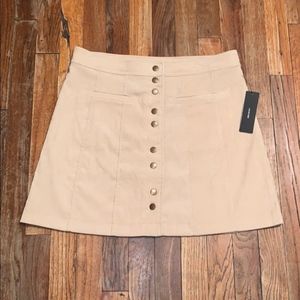 NWT Lulu's Corduroy Skirt